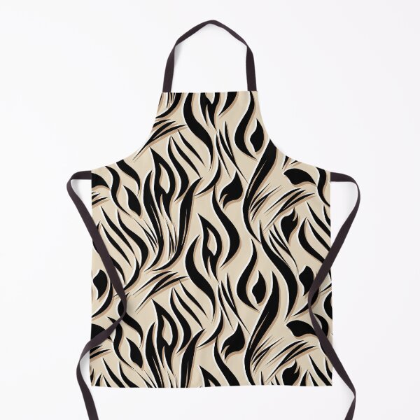 Item preview, Classic Beige White and Black Cat Print designed and sold by Sharon Schwalbe.