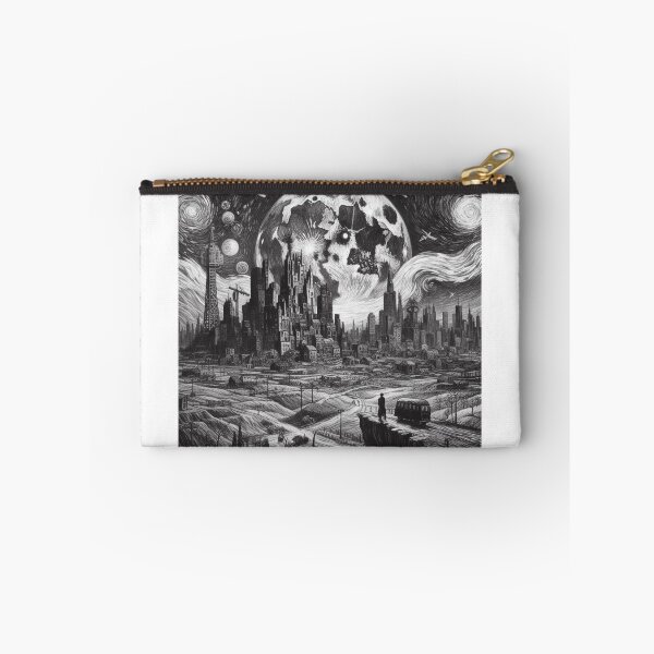 Item preview, "Stary Night Meets Modern World" designed and sold by TheBigOwl.
