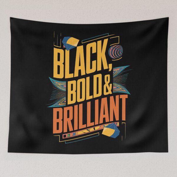 Item preview, Black, Bold & Brilliant designed and sold by Rell1970.