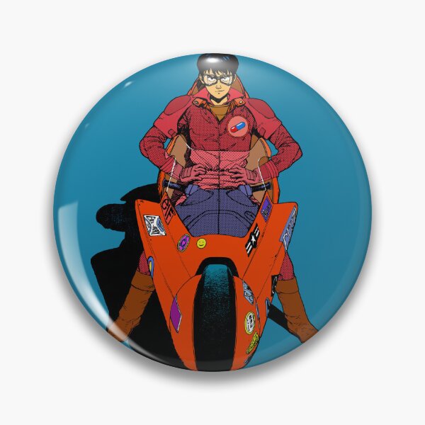 Item preview, AKIRA-Kaneda on Motorcycle Bike Rare Manga Art designed and sold by woodycompton.