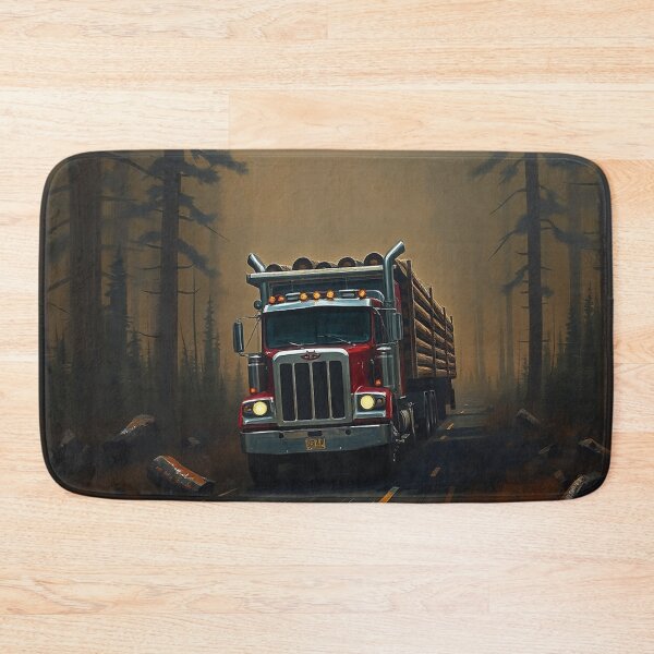 Item preview, Escaping Logging Truck designed and sold by Skye Ryan-Evans.