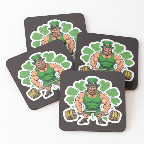 Item preview, Leprechaun Weightlifting Gold Coins Falcon-Frequency Drop-Amalgramation Reloaded designed and sold by Imaginarium of Chaos falcon88 .
