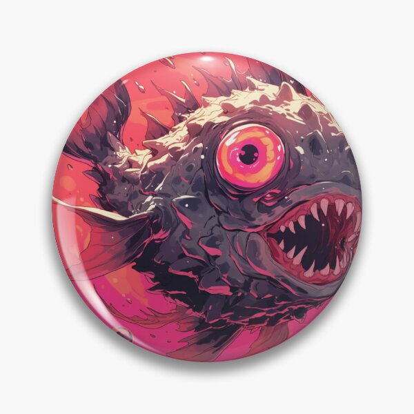 Item preview, Puffer fish scary sea designed and sold by Nightarcade.