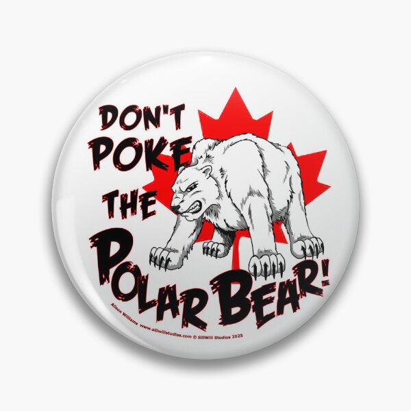 Item preview, Don't Poke the Polar Bear! designed and sold by SillWillStudios.