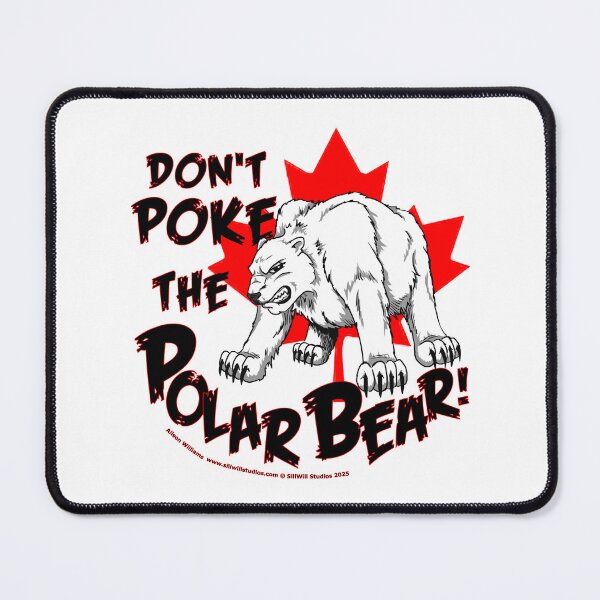 Item preview, Don't Poke the Polar Bear! designed and sold by SillWillStudios.