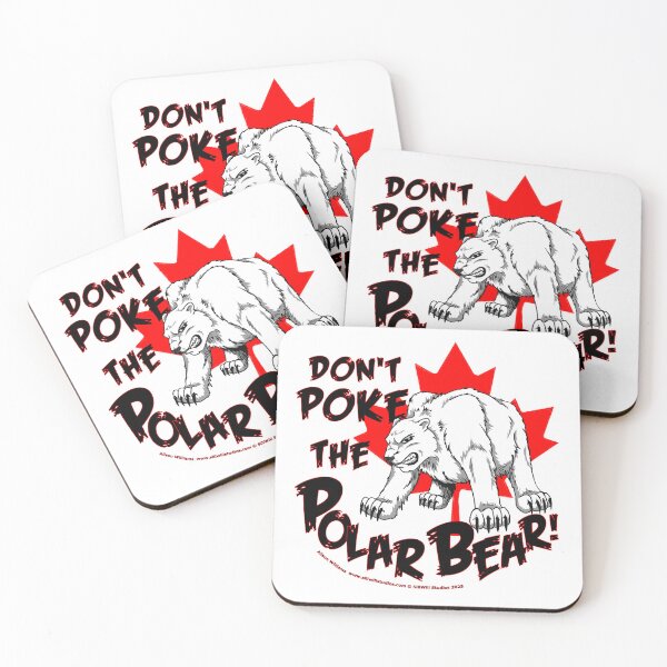 Item preview, Don't Poke the Polar Bear! designed and sold by SillWillStudios.