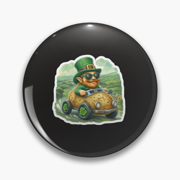 Item preview, Leprechaun Driving a Tiny Potato Car Falcon-Frequency Drop-Amalgramation Reloaded designed and sold by Imaginarium of Chaos falcon88 .
