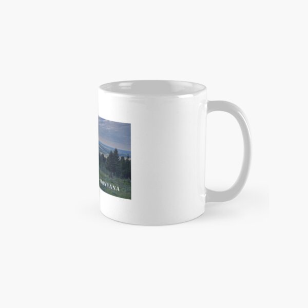 View from the Fanshawe Lodge toward Red Lodge, Montana Classic Mug