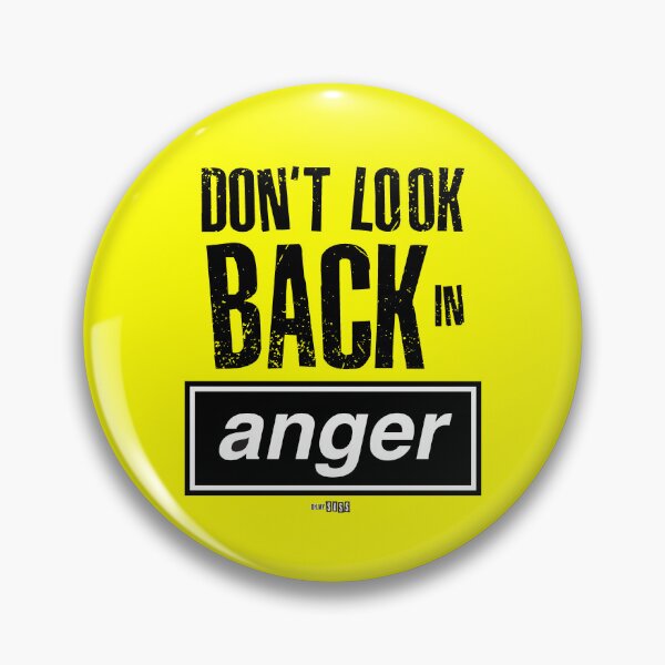 Item preview, Don't Look Back in Anger Lyrics  designed and sold by Oh My Sass.