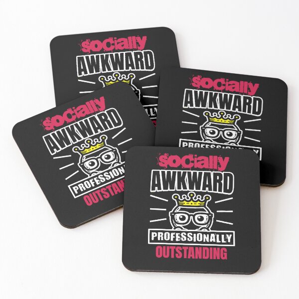 Item preview, Socially Awkward - Professionally Outstanding designed and sold by AnAzArt.