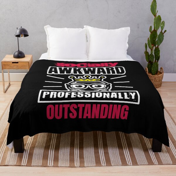 Item preview, Socially Awkward - Professionally Outstanding designed and sold by AnAzArt.