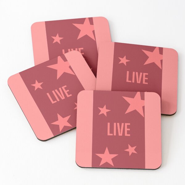 Item preview, Live Word with stars designed and sold by EcpliseSoul.