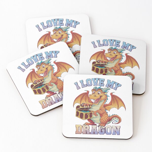 Item preview, I love my Dragon designed and sold by creatyfusion.