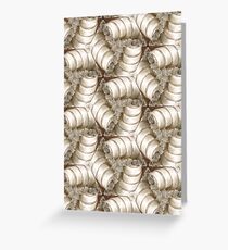 Snake Skin altered image Greeting Card