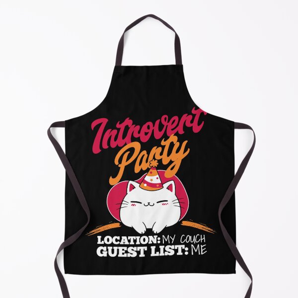 Item preview, Introvert Party - Location: My Couch, Guest List: Me designed and sold by AnAzArt.