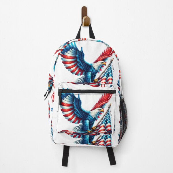 Item preview, Red White and Blue Eagle carrying a flag! designed and sold by njaro.