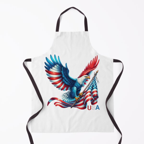 Item preview, Red White and Blue Eagle carrying a flag! designed and sold by njaro.