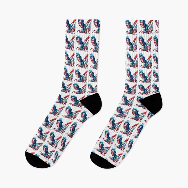 Item preview, Red White and Blue Eagle carrying a flag! designed and sold by njaro.