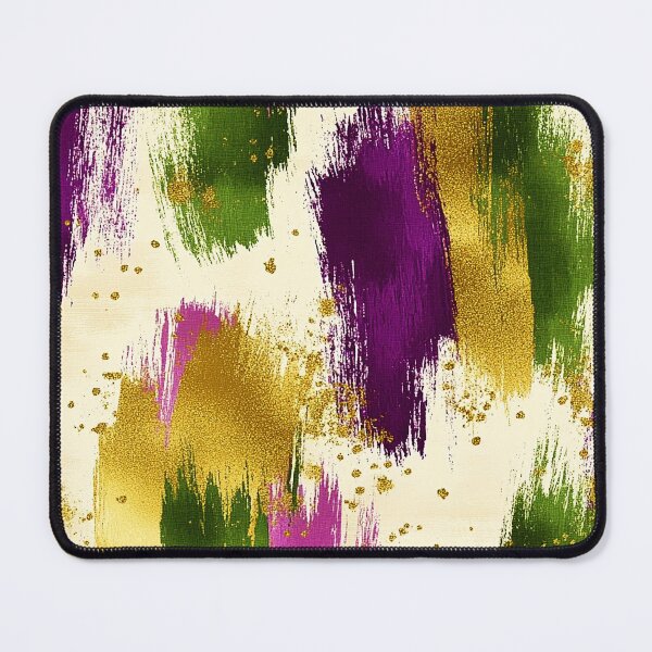 Item preview, Mardi Gras Abstract Brushstroke designed and sold by Imaginarium Design.