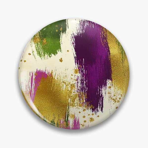 Item preview, Mardi Gras Abstract Brushstroke designed and sold by Imaginarium Design.