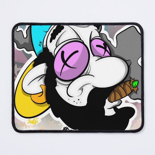 Item preview, #1 Artistic Axel - Vibrant Cartoon Character with Cigar designed and sold by Worlds in Color by Artistic Axel.