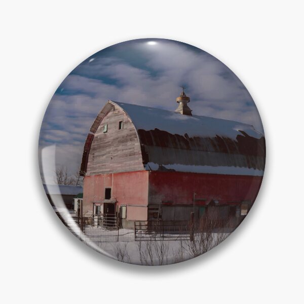 Item preview, Red Barn, Winter Blue Sky designed and sold by passion4photos.