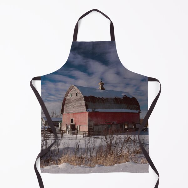 Item preview, Red Barn, Winter Blue Sky designed and sold by passion4photos.