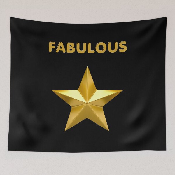 Item preview, FABULOUS, Golden Star, Winner, Stardom  designed and sold by AASparksDesigns.