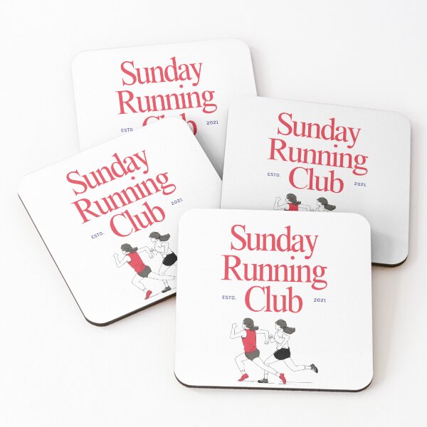 Item preview, Sunday Running Club Illustration designed and sold by Divya-Hirodiya.