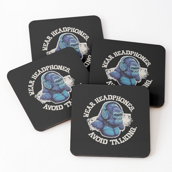 Item preview, Wear Headphones, Avoid Talking designed and sold by AnAzArt.