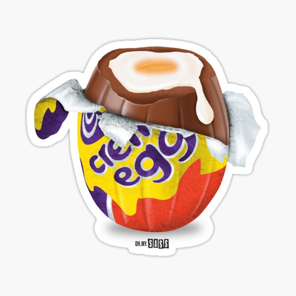 Aperçu de l'œuvre Oeuf en chocolat Pâques créée et vendue par Oh My Sass.