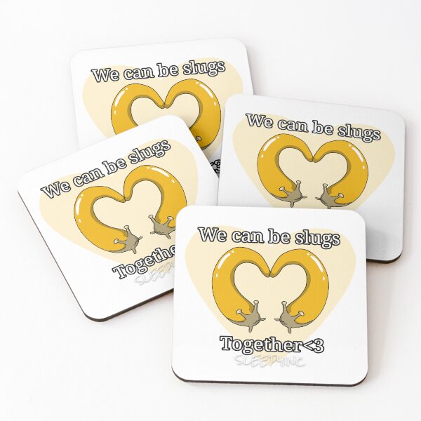Item preview, We can be slugs together designed and sold by SleepyCretureCo.