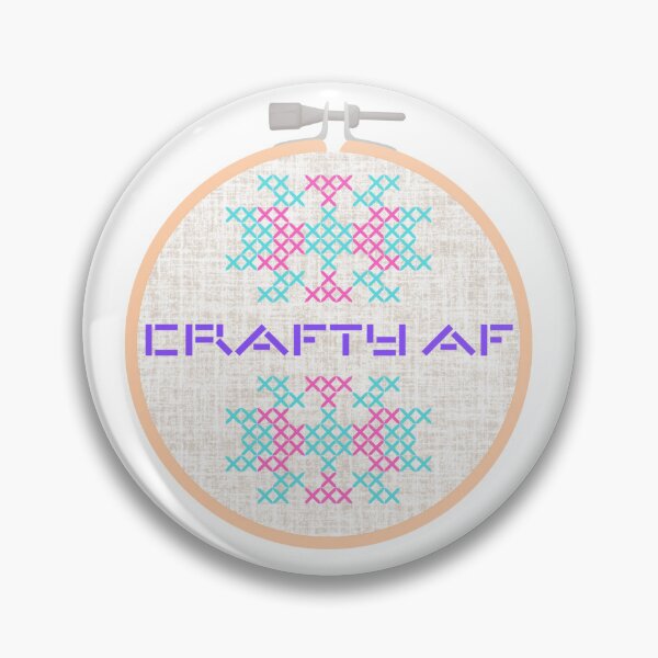 Item preview, Crafty AF Cross Stitch designed and sold by MAGGDDigital.