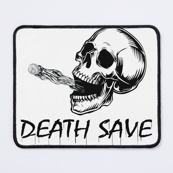 Item preview, Death Save designed and sold by GalacticGraphic.
