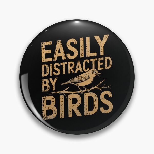 Item preview, Easily Distracted By Birds designed and sold by Print_Fuse.