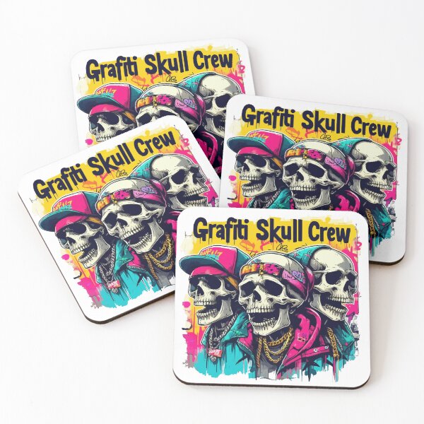 Item preview, Grafiti Skull Crew designed and sold by Coloradodrawings.