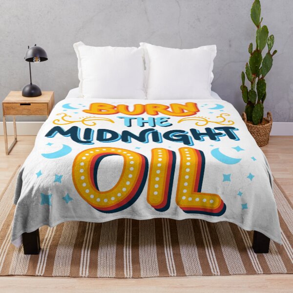 Item preview, Burn the Midnight Oil designed and sold by AhaPrint.