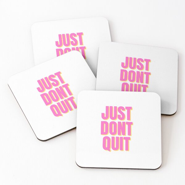 Item preview, Just Don't Quit designed and sold by niiceshop.