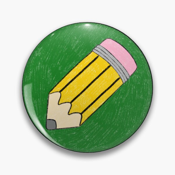 Item preview, Nostalgic Primary School Sticker Pencil designed and sold by DoodleDeeDraws.
