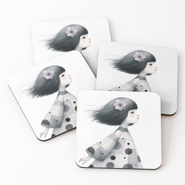 Item preview, Melancholy Girl designed and sold by Beyondnote-Art.