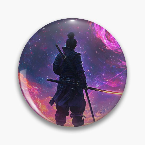 Item preview, Galactic Samurai in Cosmic Storm designed and sold by PixelReverb.