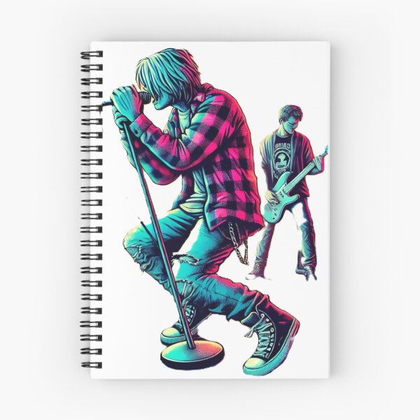 Item preview, 90s alternative rock grunge band is performing designed and sold by creatyfusion.
