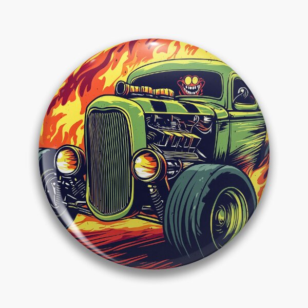 Item preview, Infernal Speed Demon – Flaming Hot Rod designed and sold by SteadyRolling.