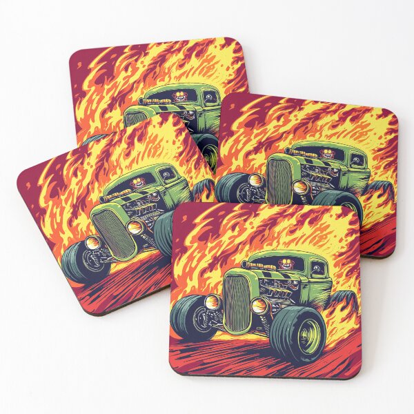 Item preview, Infernal Speed Demon – Flaming Hot Rod designed and sold by SteadyRolling.
