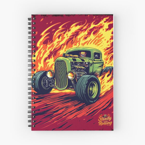 Item preview, Infernal Speed Demon – Flaming Hot Rod designed and sold by SteadyRolling.
