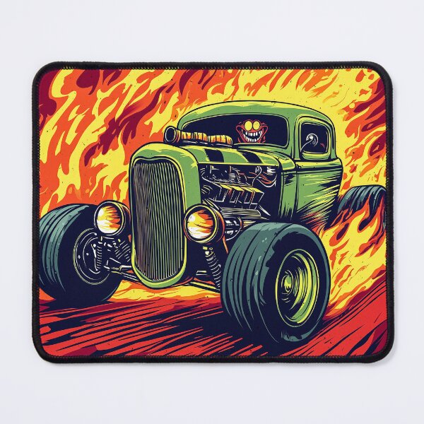 Item preview, Infernal Speed Demon – Flaming Hot Rod designed and sold by SteadyRolling.