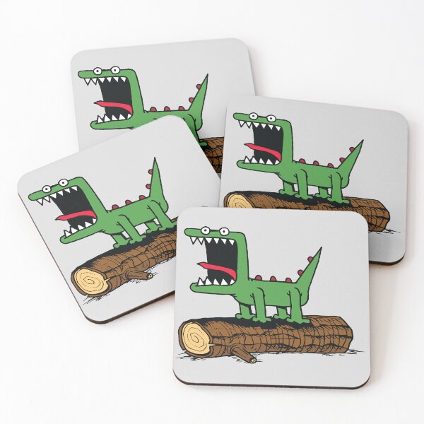 Item preview, Lizard on Log designed and sold by littletinyspark.