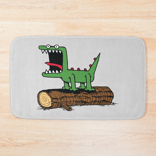 Item preview, Lizard on Log designed and sold by littletinyspark.