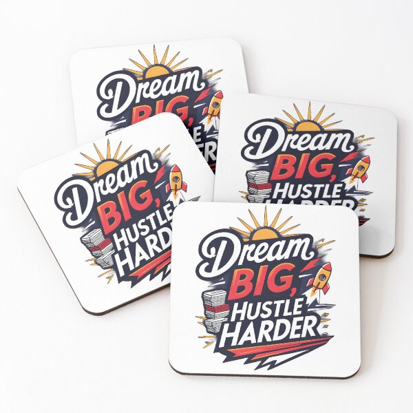 Item preview, Dream Big, Hustle Harder designed and sold by Cool Cash Tees .