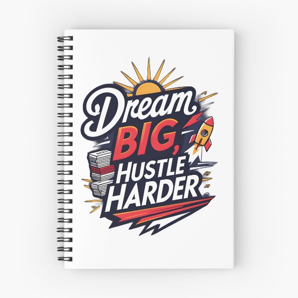 Item preview, Dream Big, Hustle Harder designed and sold by Cool Cash Tees .